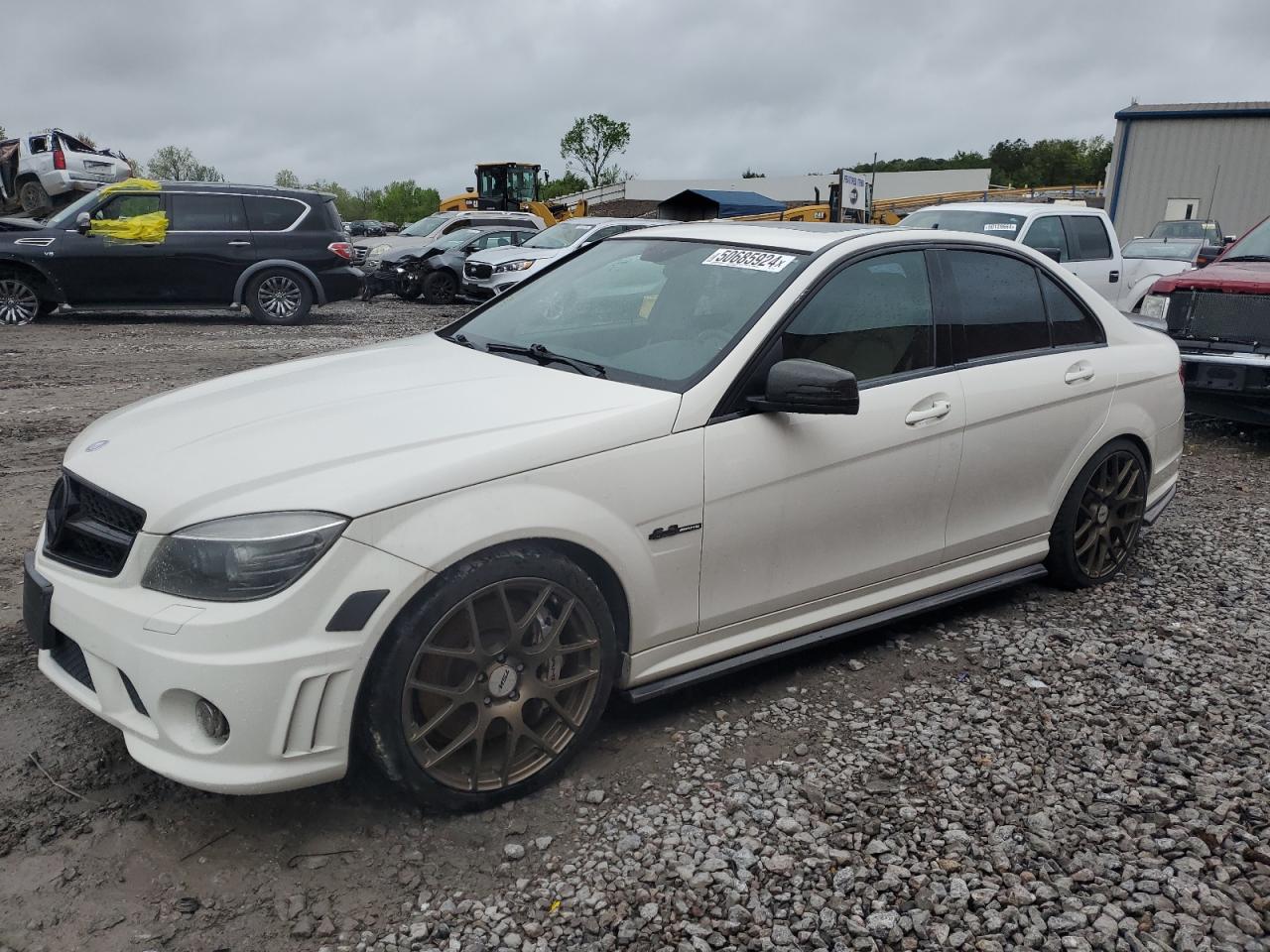 WDDGF7HB2AF417877 2010 Mercedes-Benz C 63 Amg