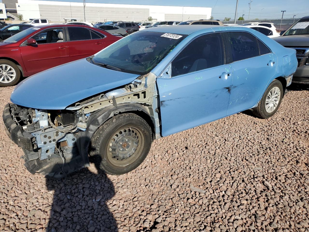 2013 Toyota Camry L vin: 4T4BF1FK5DR282576