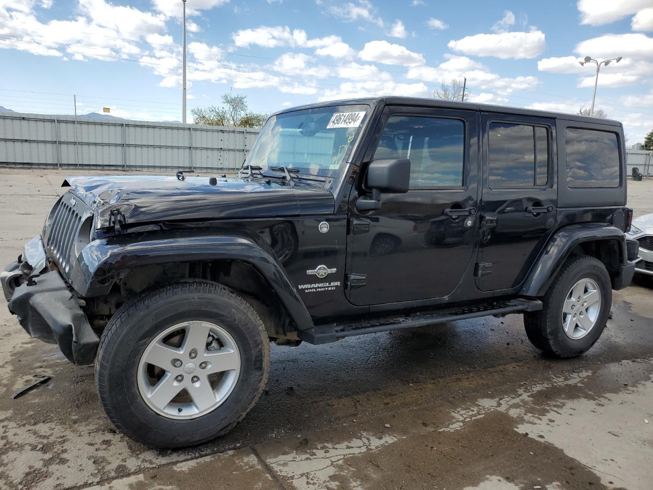 2014 Jeep Wrangler Unlimited Sport vin: 1C4BJWDG3EL179883