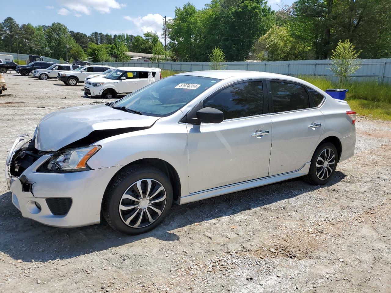 2014 Nissan Sentra S vin: 3N1AB7AP0EY233606