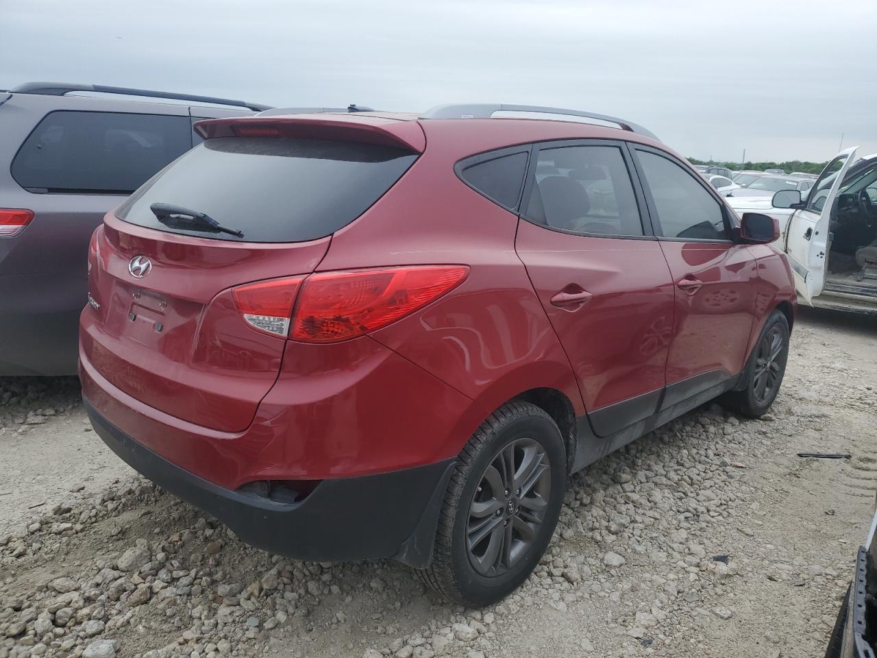 KM8JU3AG9EU927158 2014 Hyundai Tucson Gls