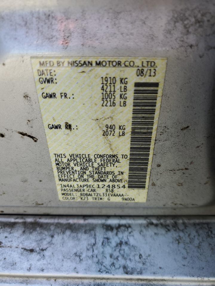 1N4AL3AP9EC124854 2014 Nissan Altima 2.5