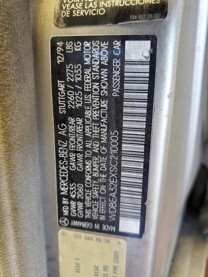 WDBEA32EXSC210005 1995 Mercedes-Benz E 320 Base