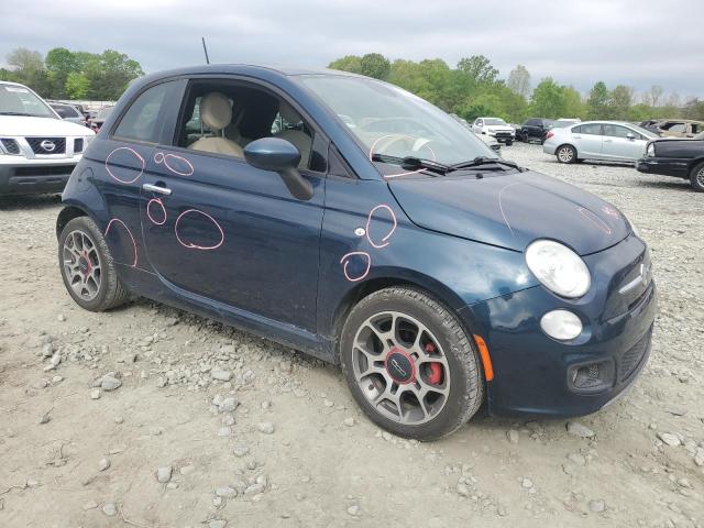 VIN 3C3CFFBR4ET300939 2014 Fiat 500, Sport no.4