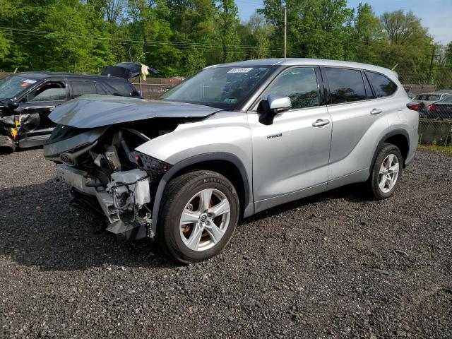 Lot #2524162626 2021 TOYOTA HIGHLANDER salvage car