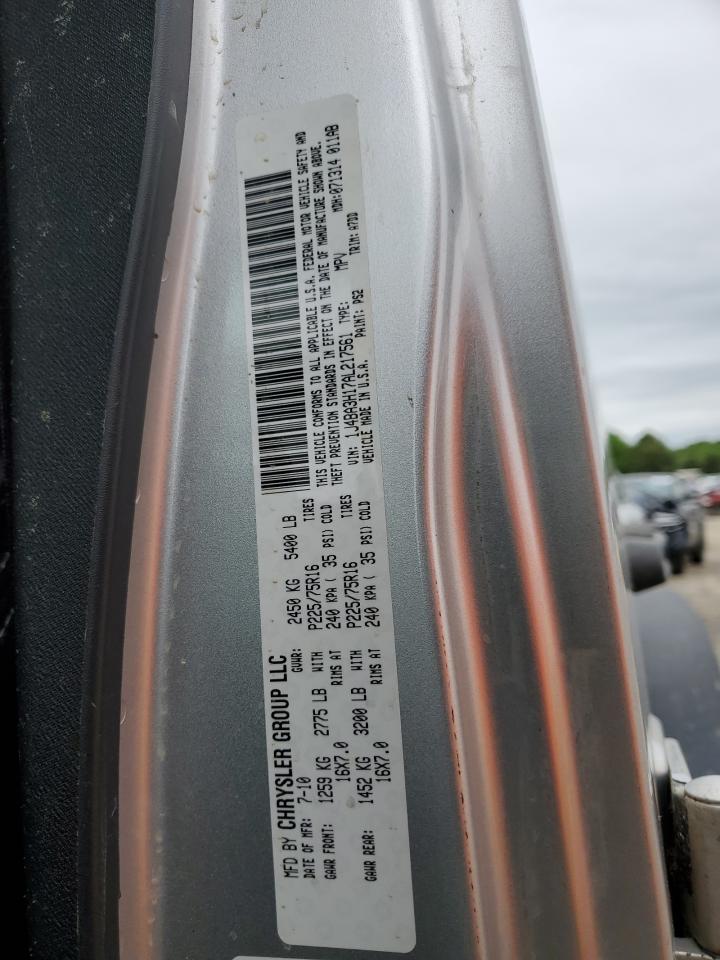 1J4BA3H17AL217561 2010 Jeep Wrangler Unlimited Sport