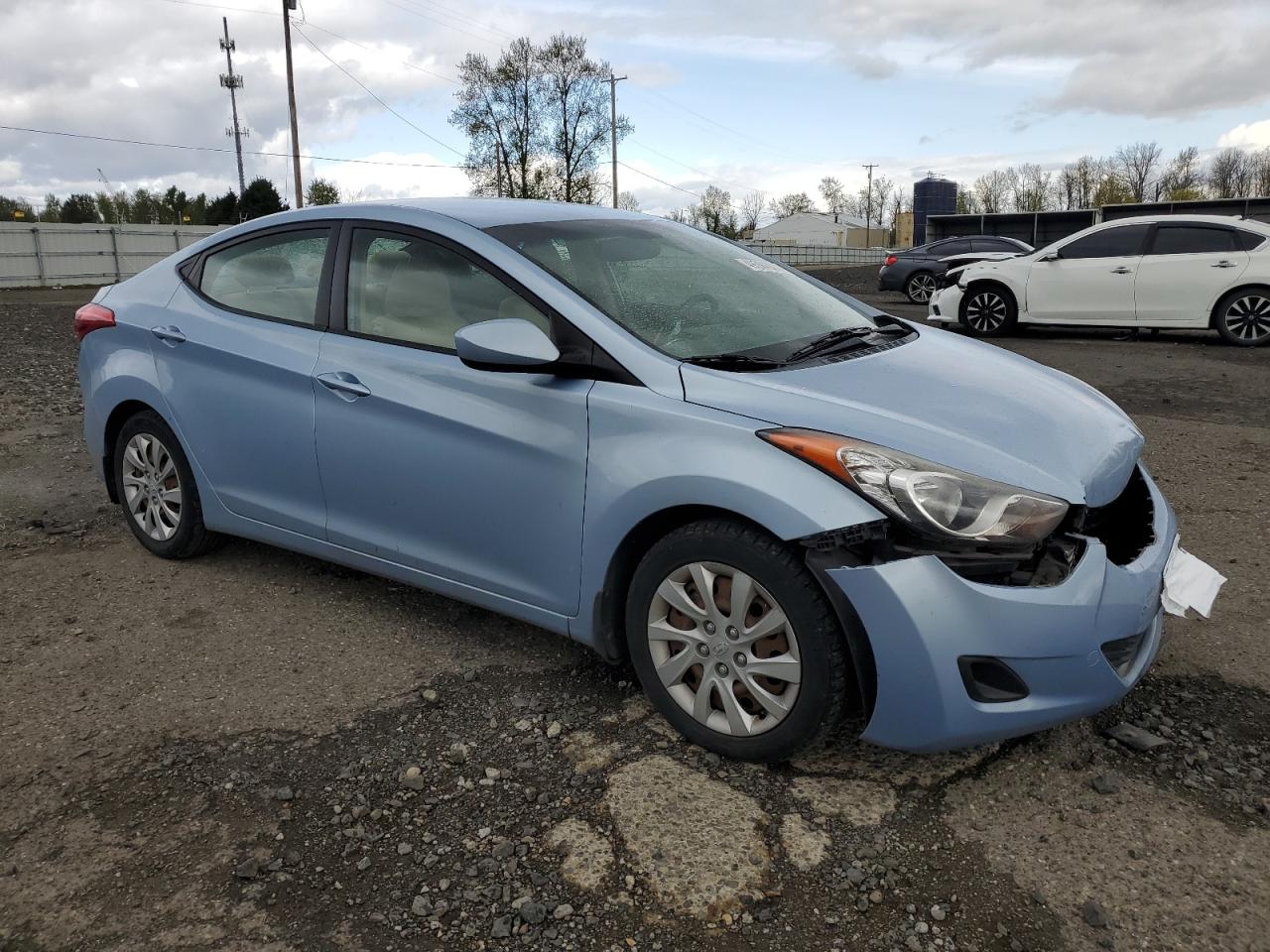KMHDH4AE3CU268982 2012 Hyundai Elantra Gls