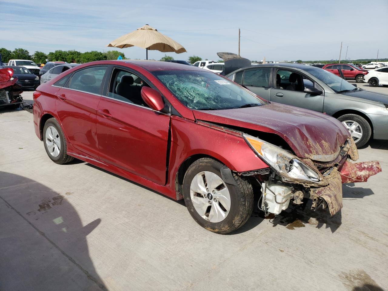 5NPEB4AC6EH817323 2014 Hyundai Sonata Gls