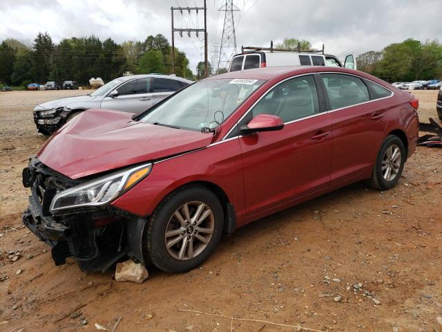 Lot #2473586123 2015 HYUNDAI SONATA SE salvage car
