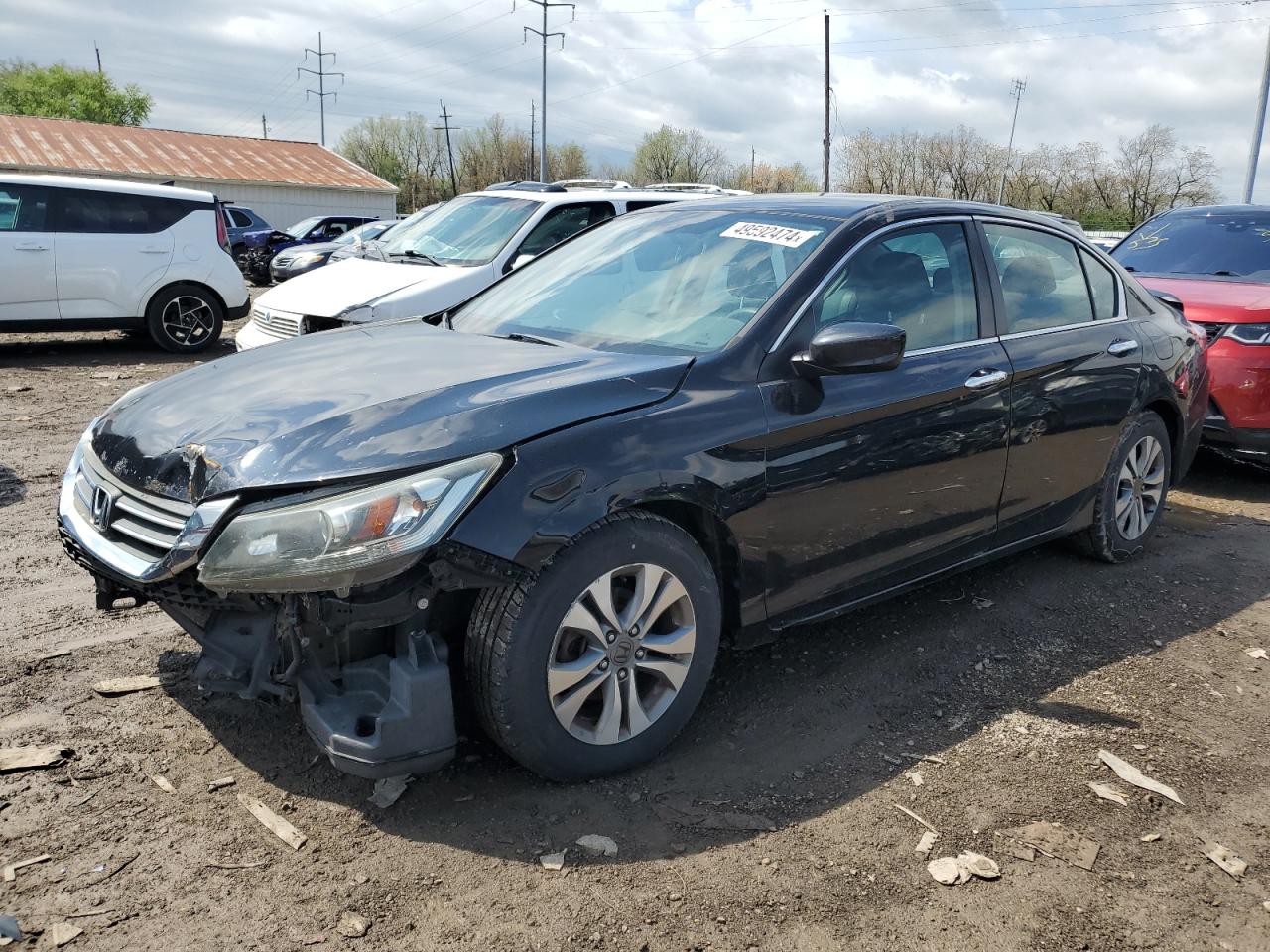 1HGCR2F34EA074279 2014 Honda Accord Lx