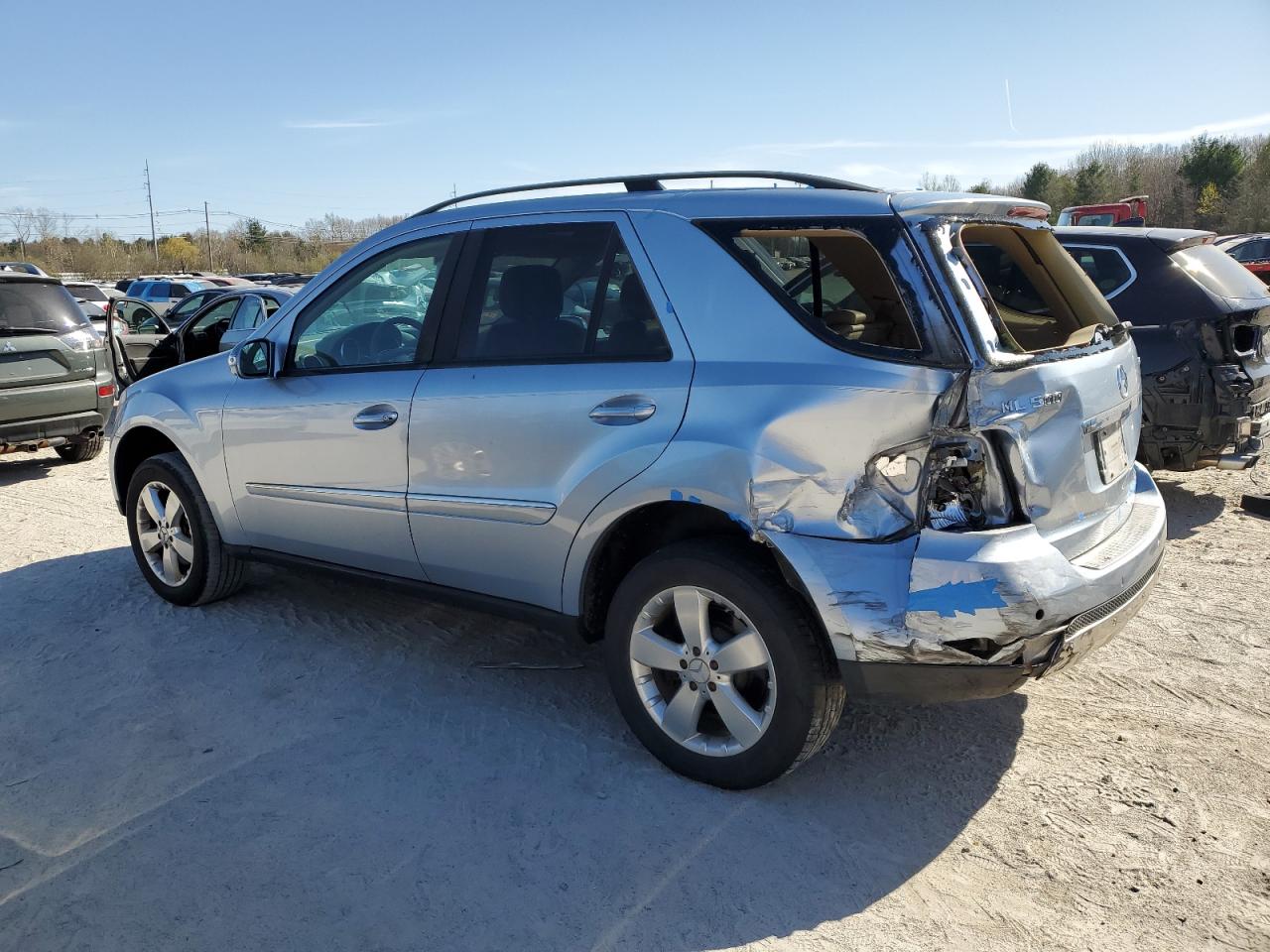 4JGBB75E87A247458 2007 Mercedes-Benz Ml 500