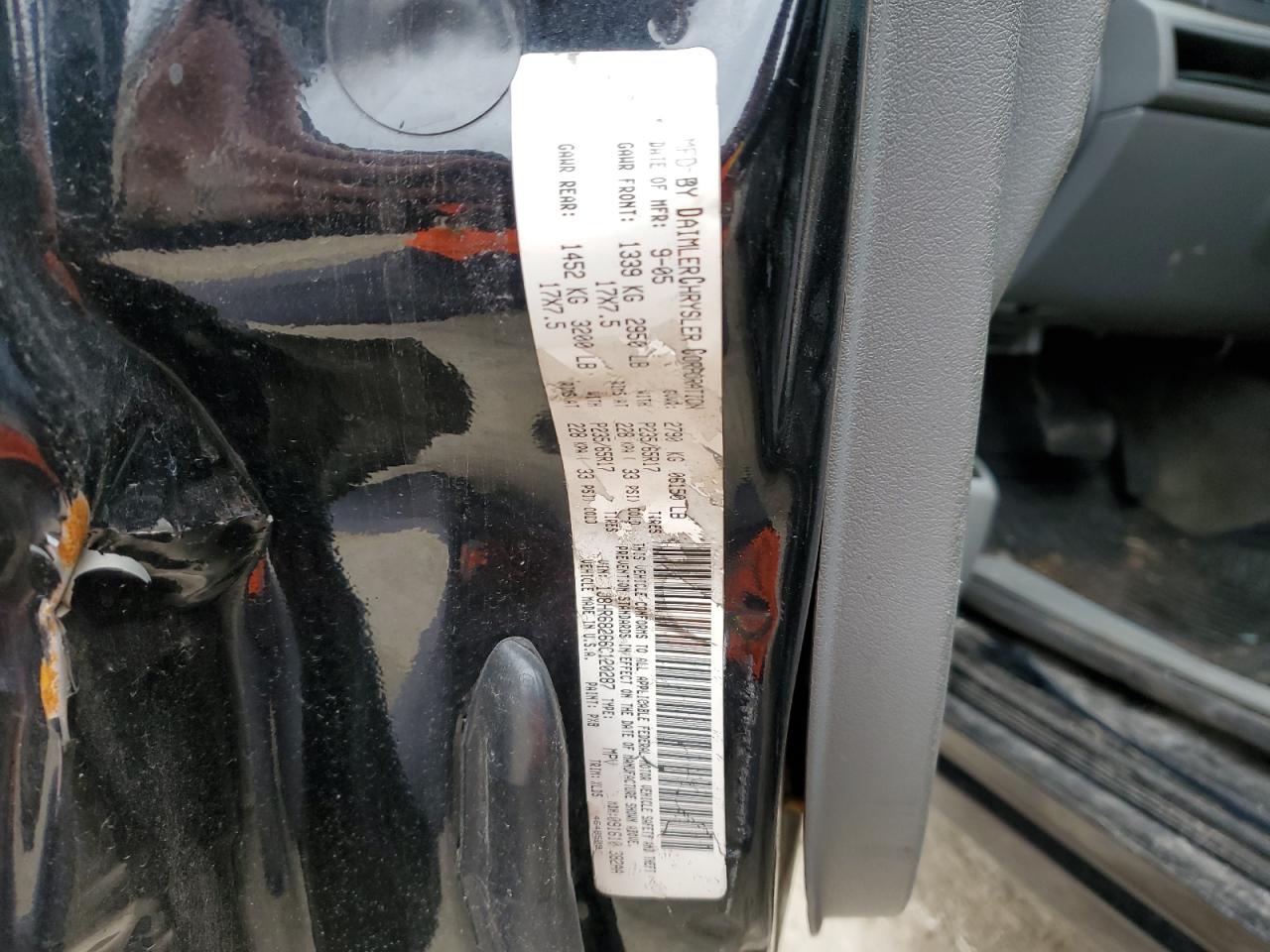 1J8HR68266C120287 2006 Jeep Grand Cherokee Overland