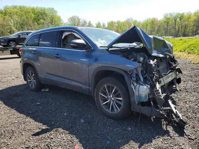 VIN 5TDJGRFH7KS075361 2019 Toyota Highlander, Hybrid no.4