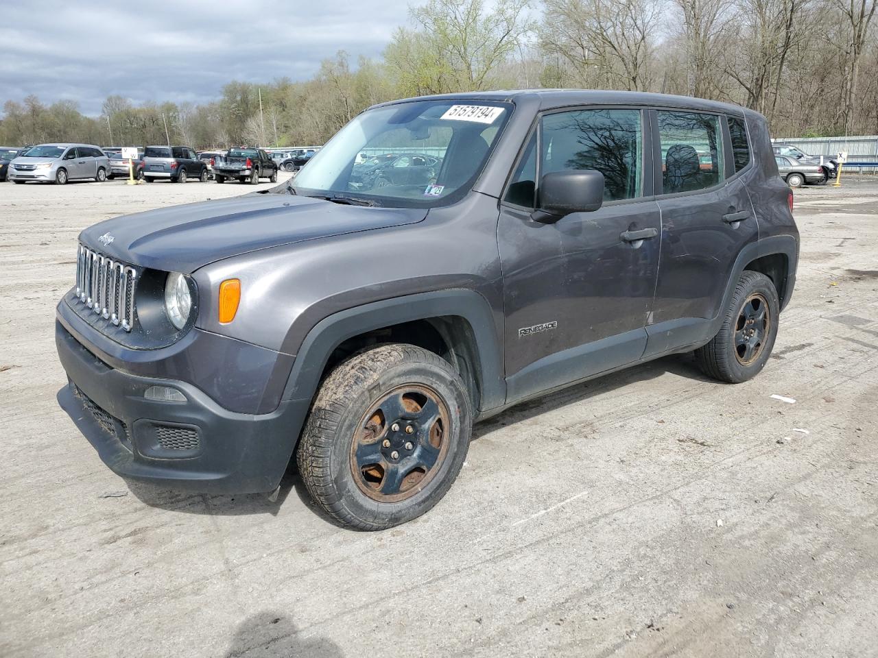 Lot #2477449457 2016 JEEP RENEGADE S