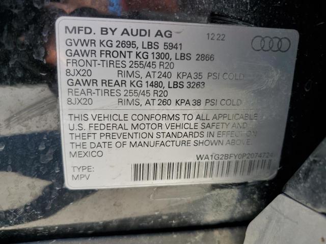 2023 AUDI Q5 E PREMI - WA1G2BFY0P2074724