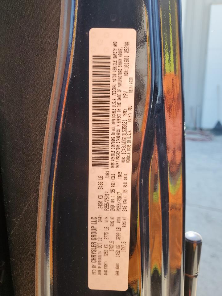 1C4BJWDG1DL535021 2013 Jeep Wrangler Unlimited Sport