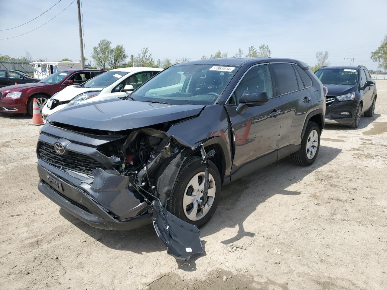 Lot #2876750360 2023 TOYOTA RAV4 LE