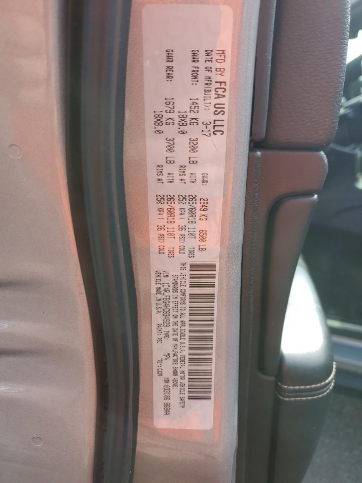 1C4RJFBG4HC834929 2017 Jeep Grand Cherokee Limited