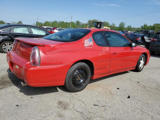 2003 Chevrolet Monte Carlo Ss VIN: 2G1WX12K539355601 Lot: 51029864