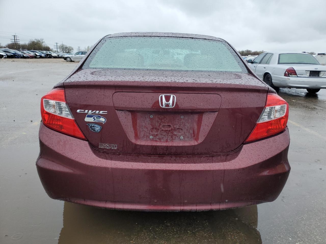 Lot #2461730438 2012 HONDA CIVIC LX