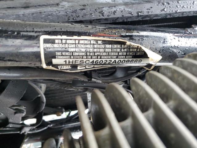 2002 HONDA VTX1800 C 1HFSC46022A009669