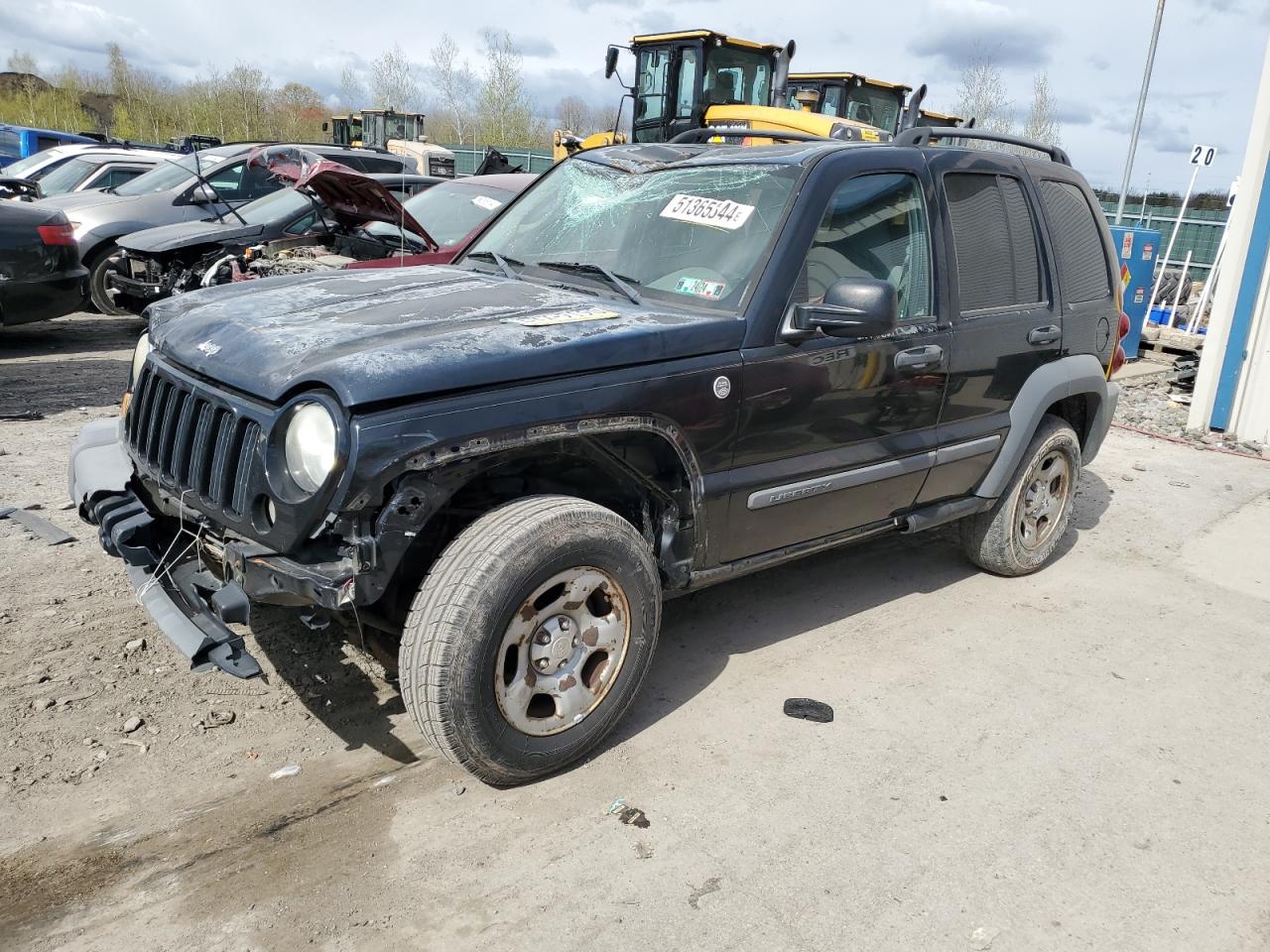 1J4GL48K35W697018 2005 Jeep Liberty Sport