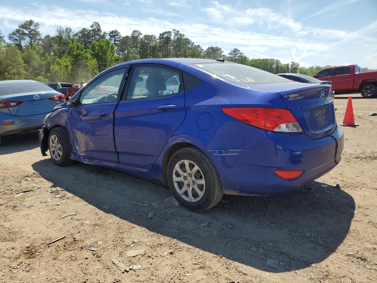 KMHCT4AEXDU425872 2013 Hyundai Accent Gls