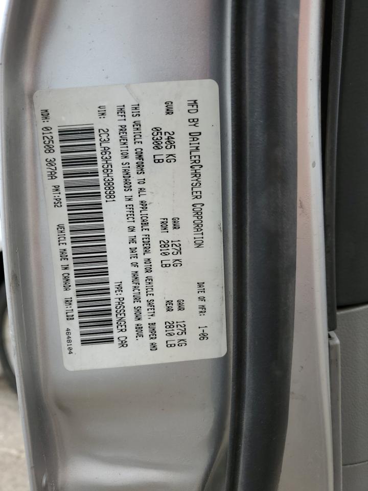 2C3LA63H56H388981 2006 Chrysler 300C