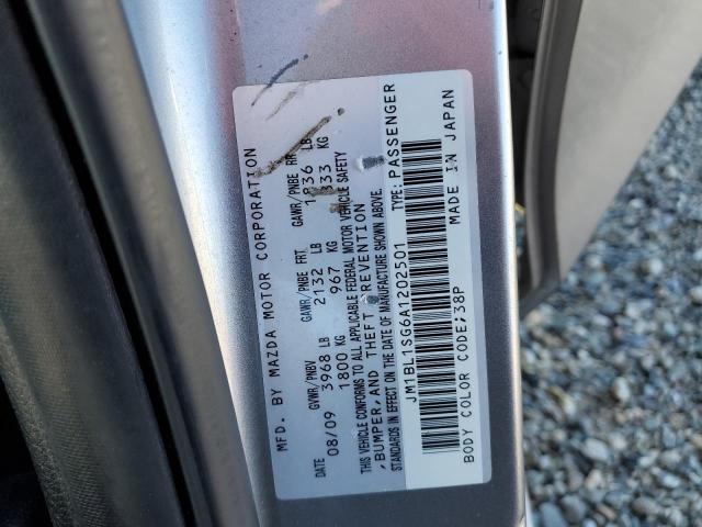 2010 Mazda 3 I VIN: JM1BL1SG6A1202501 Lot: 51764934