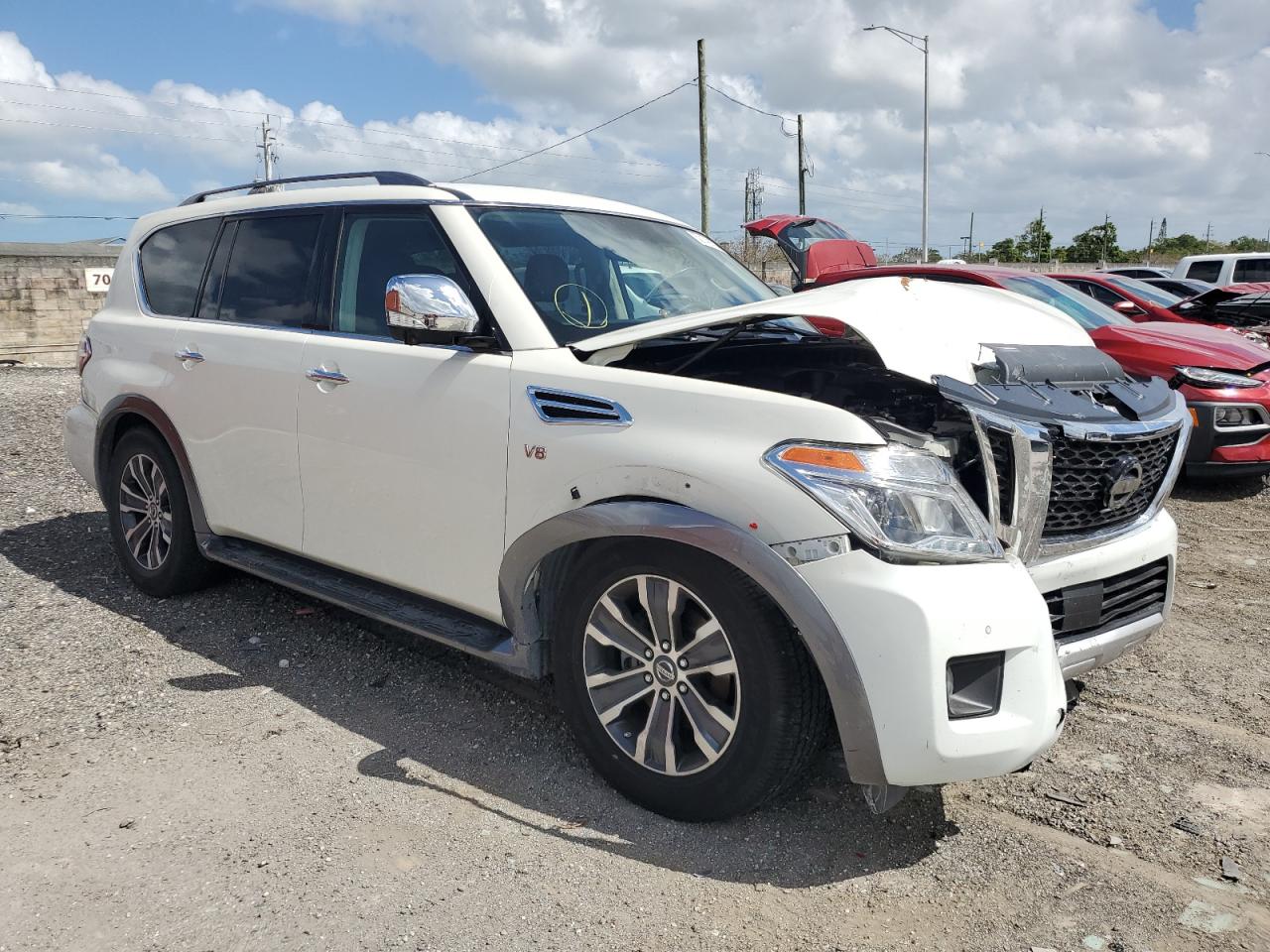 2018 Nissan Armada Sv vin: JN8AY2ND4JX002416