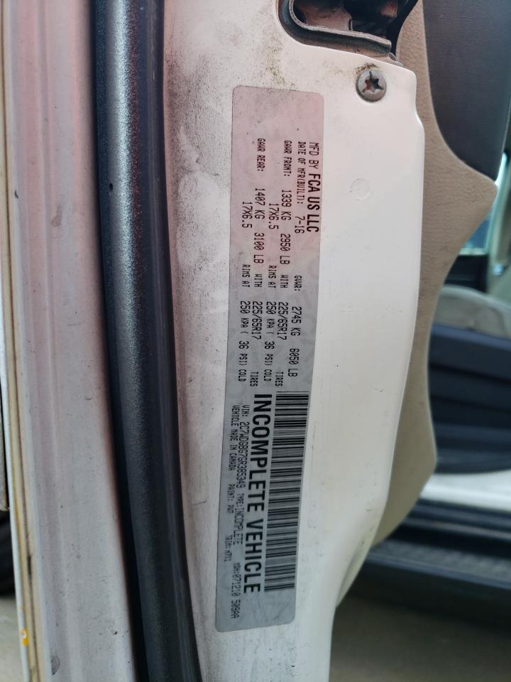 2C7WDGBG7GR385349 2016 Dodge Grand Caravan Se