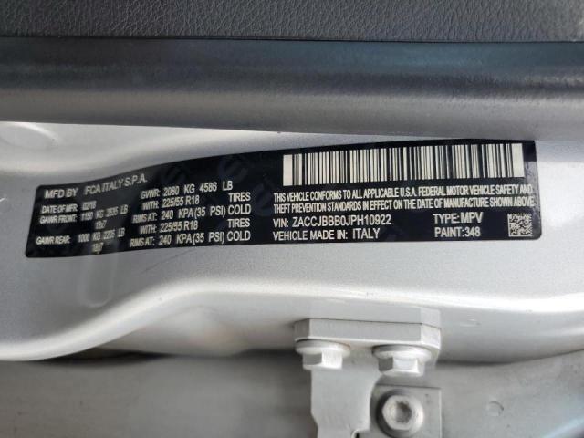 2018 JEEP RENEGADE L - ZACCJBBB0JPH10922