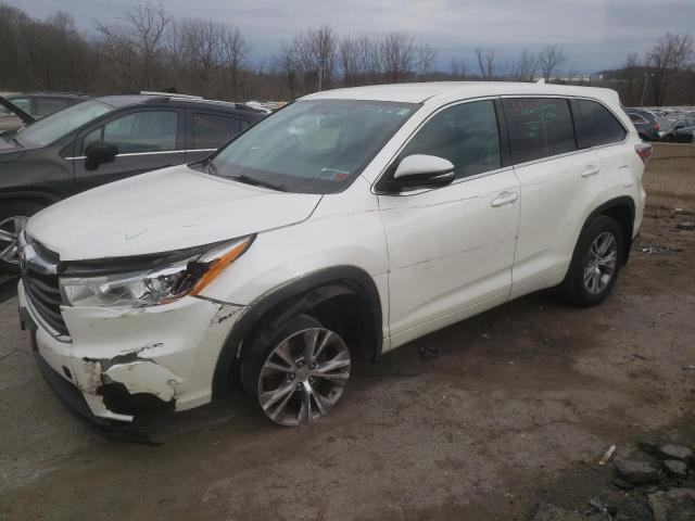 VIN 5TDBKRFH0ES069604 2014 Toyota Highlander, LE no.1