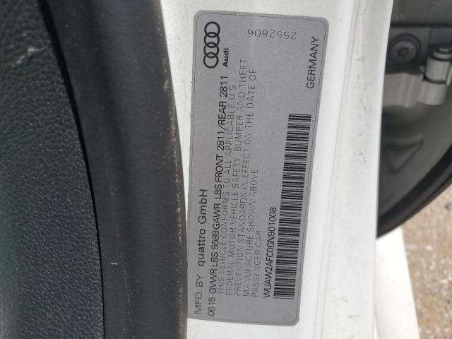 2016 AUDI RS7 WUAW2AFC0GN901008