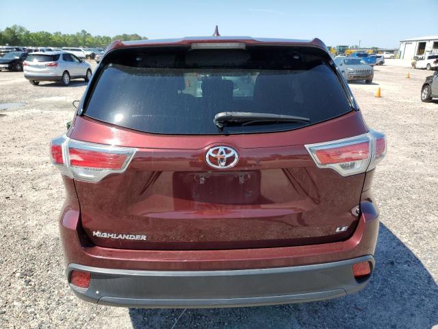 2015 Toyota Highlander Le VIN: 5TDZKRFH8FS054770 Lot: 51242734