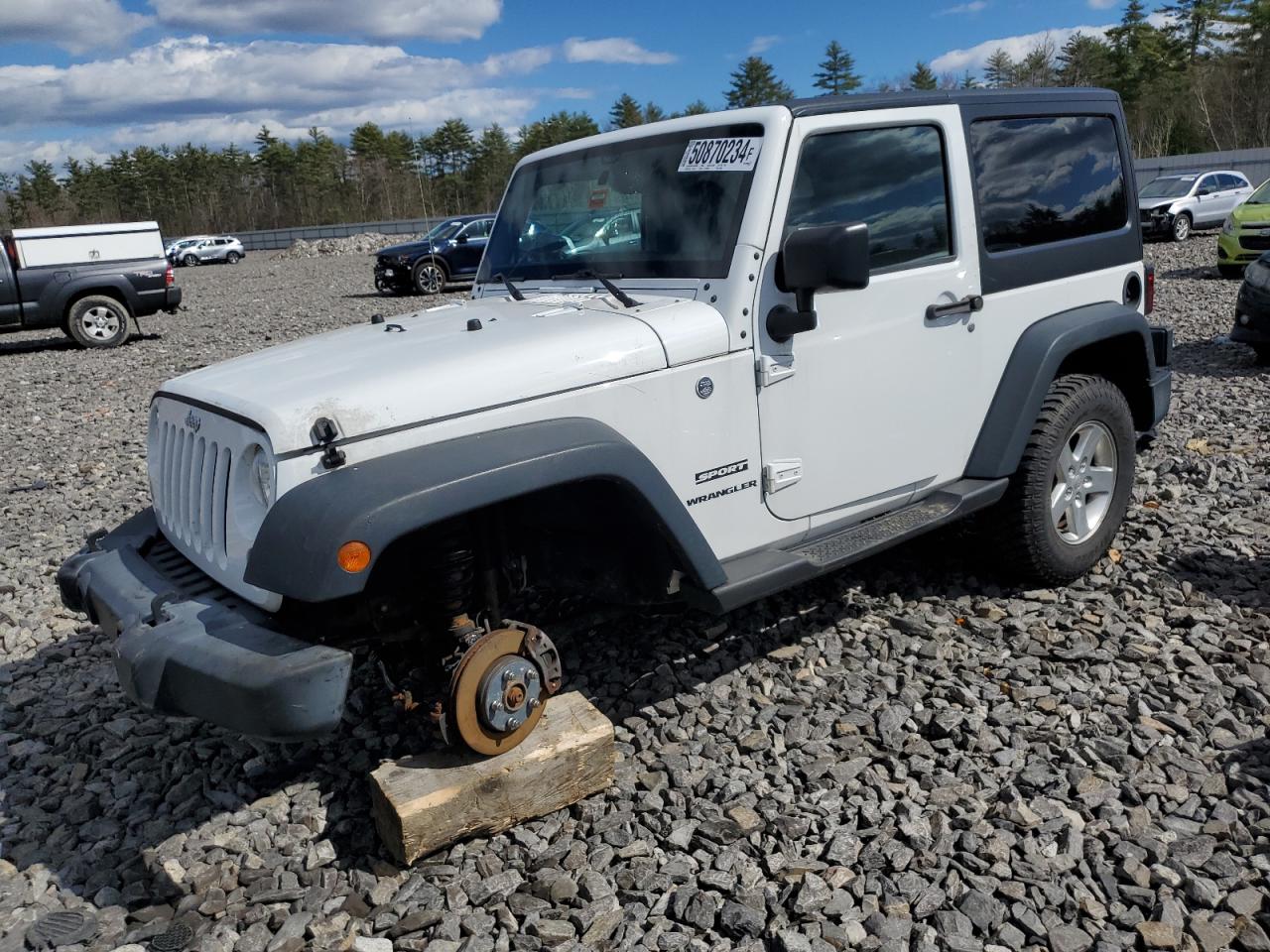 1C4AJWAG8GL202402 2016 Jeep Wrangler Sport