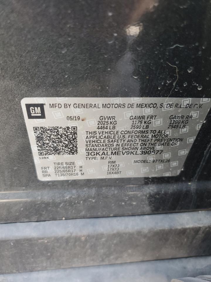 3GKALMEV9KL390677 2019 GMC Terrain Sle