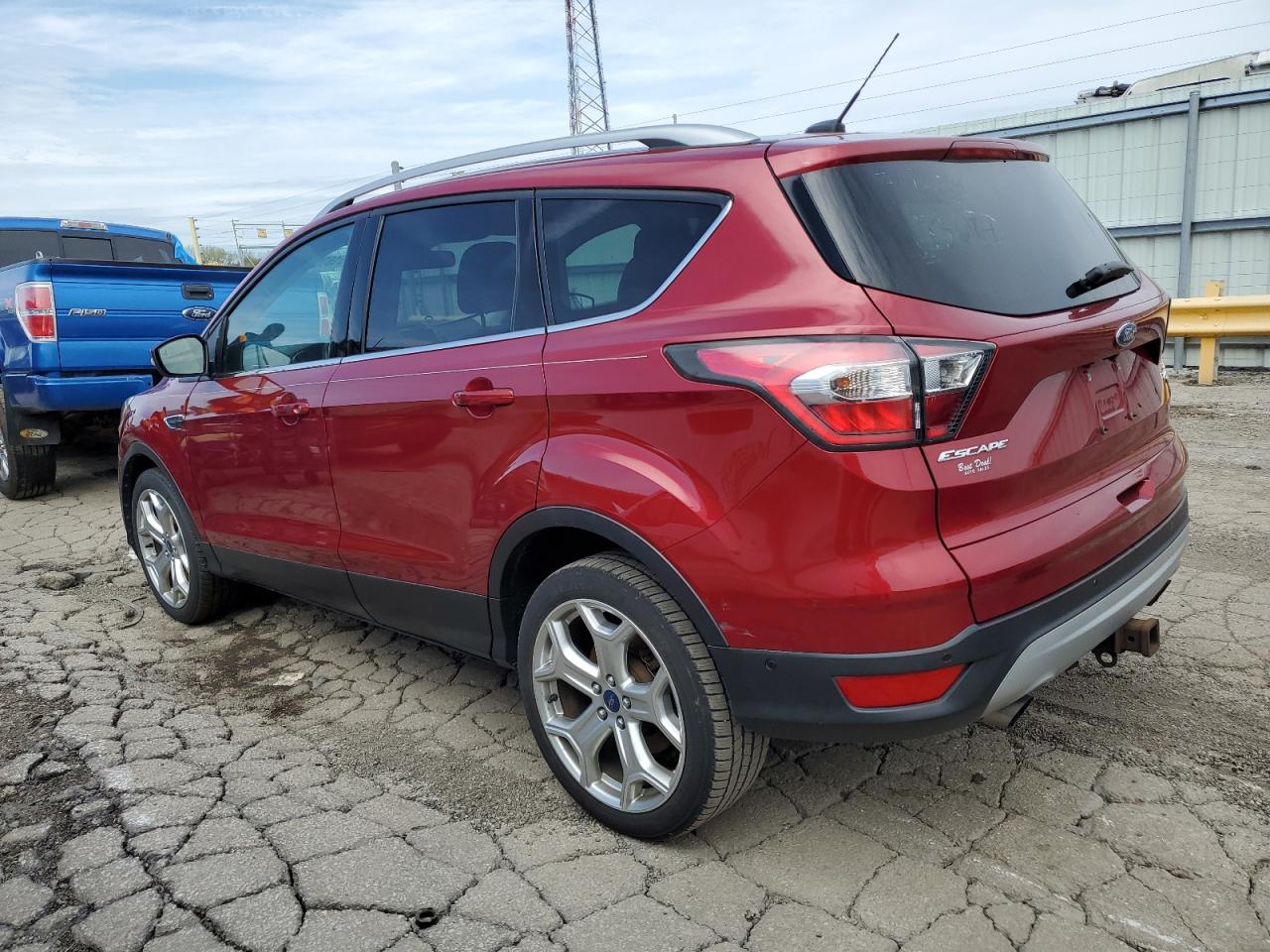 2017 Ford Escape Titanium vin: 1FMCU9J94HUA68174