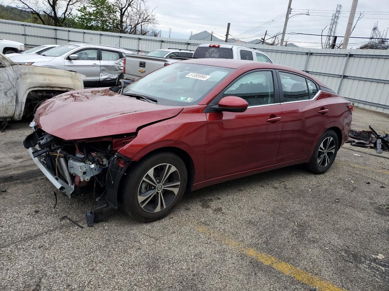 3N1AB8CV1PY311637 2023 Nissan Sentra Sv