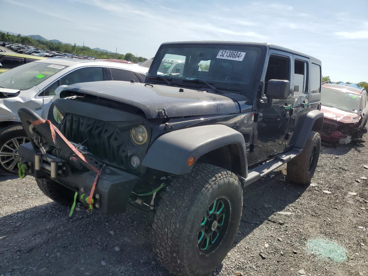 2017 Jeep Wrangler Unlimited Sport vin: 1C4BJWDG7HL744575