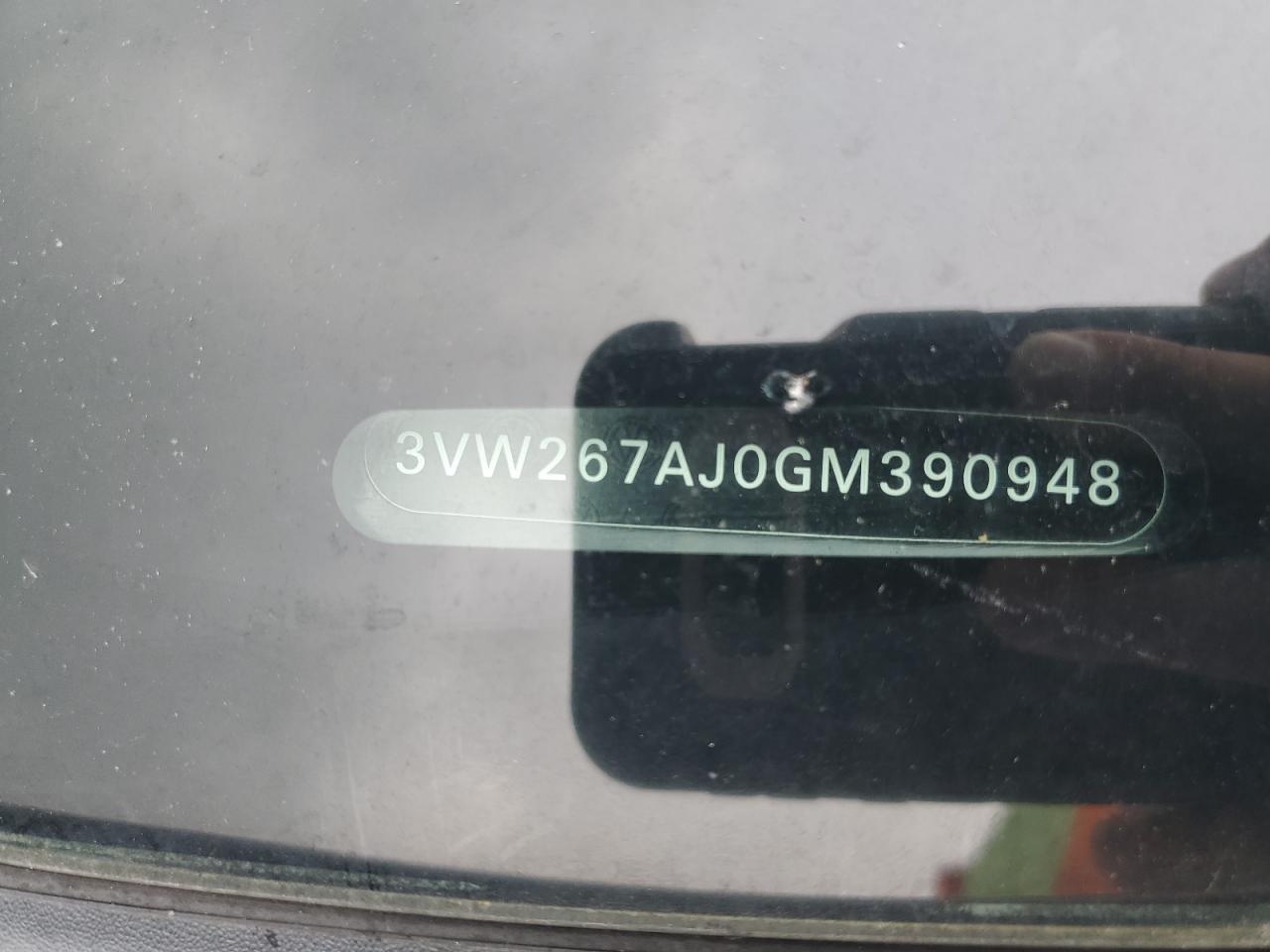 3VW267AJ0GM390948 2016 Volkswagen Jetta S