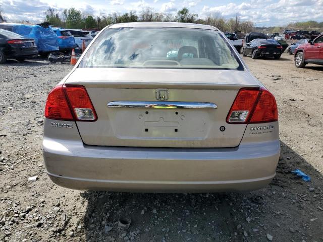 2003 Honda Civic Hybrid VIN: JHMES96663S015139 Lot: 49822974