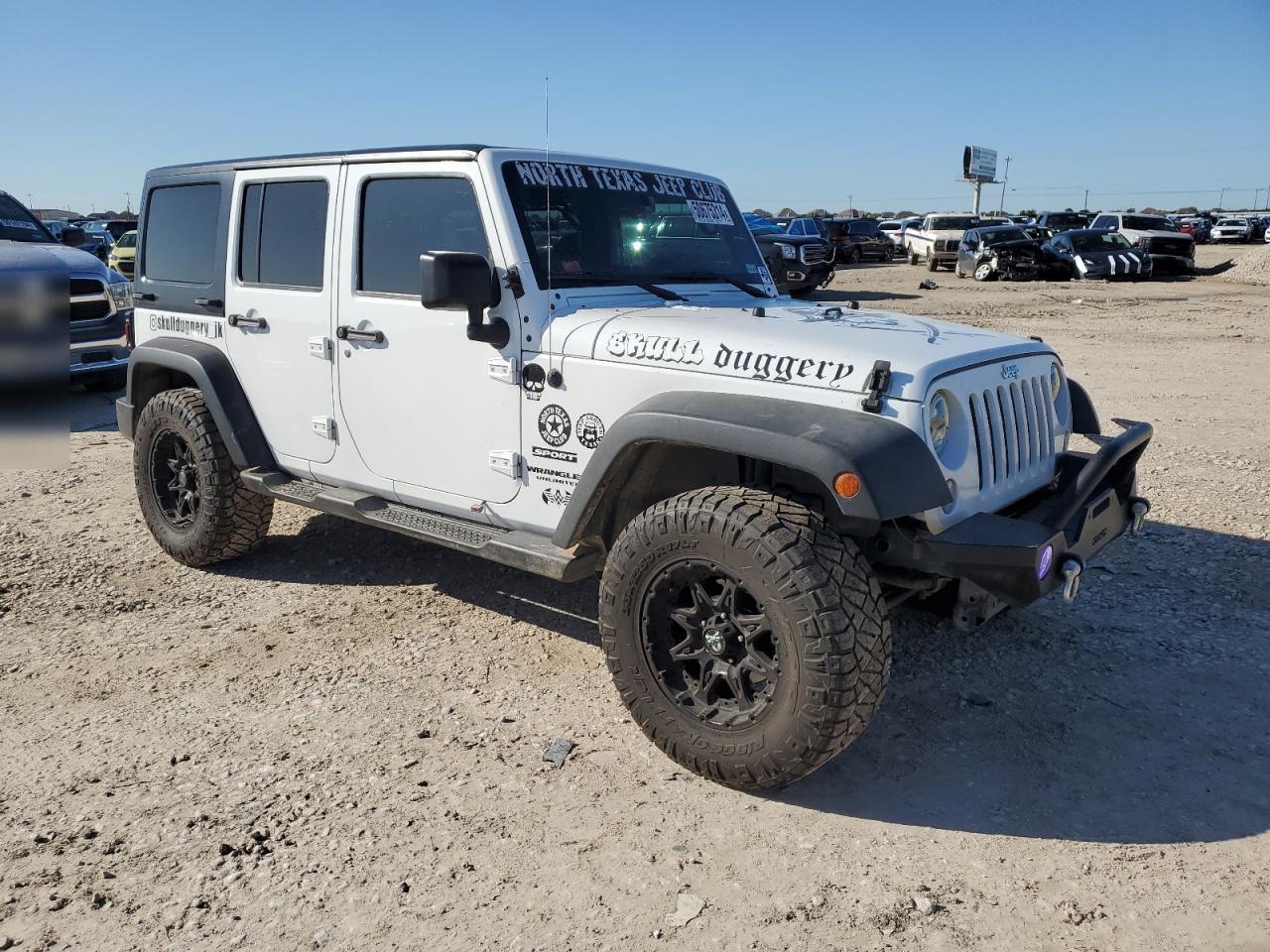 1C4BJWDG0EL311353 2014 Jeep Wrangler Unlimited Sport