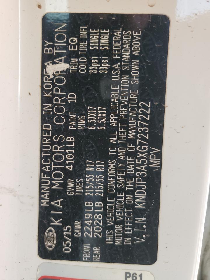 KNDJP3A5XG7237222 2016 Kia Soul +