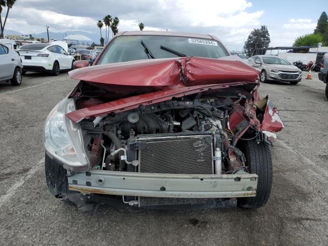  NISSAN VERSA 2018 Burgundy