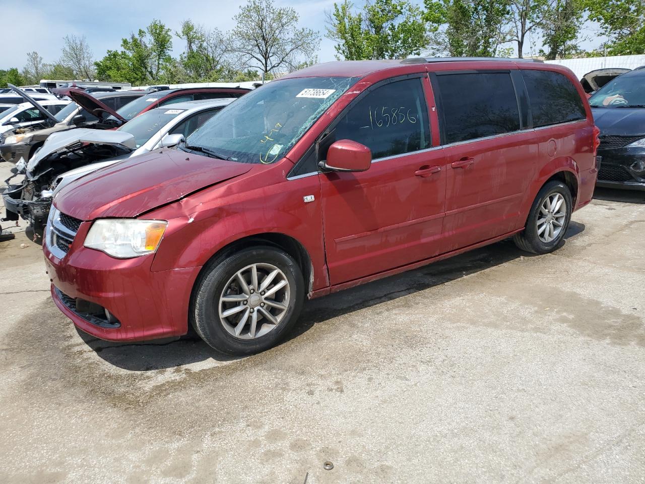 2014 Dodge Grand Caravan Sxt vin: 2C4RDGCGXER422397