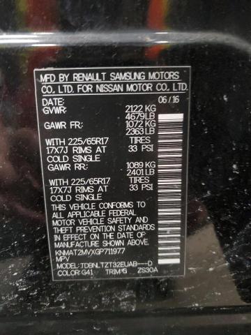 2016 Nissan Rogue S VIN: KNMAT2MVXGP711977 Lot: 49797084