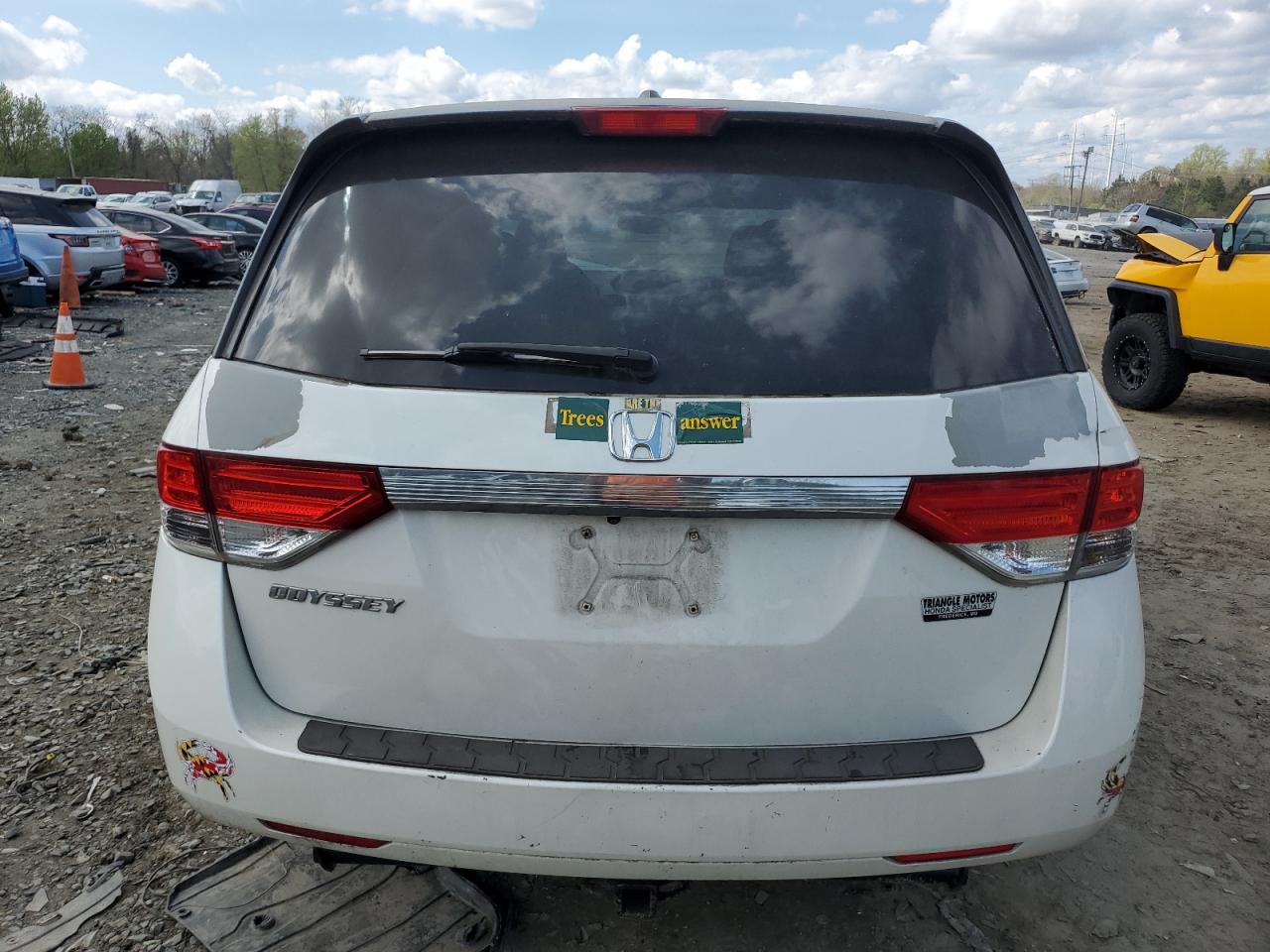 5FNRL5H64EB098432 2014 Honda Odyssey Exl