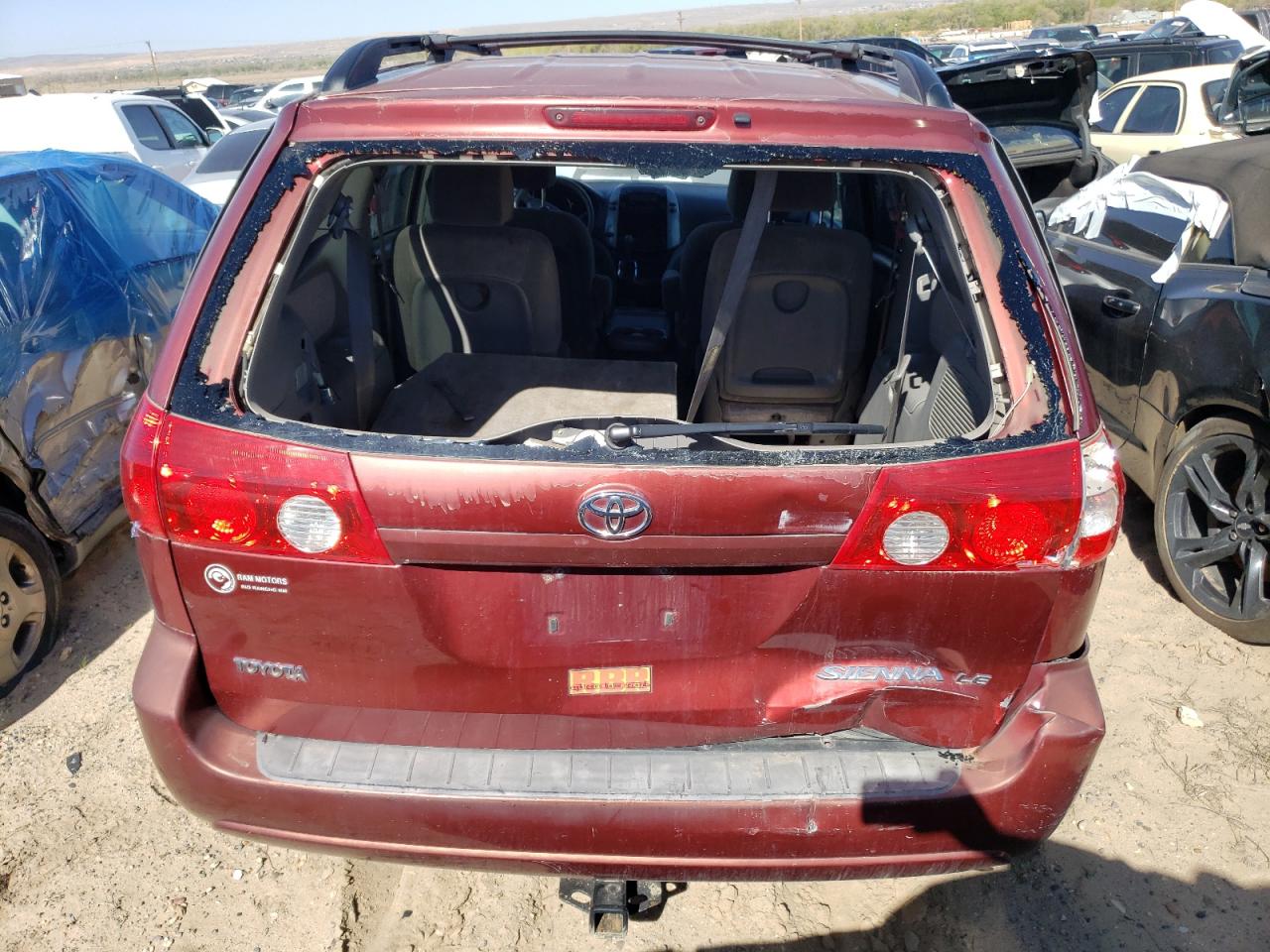 5TDZK23C87S013296 2007 Toyota Sienna Ce