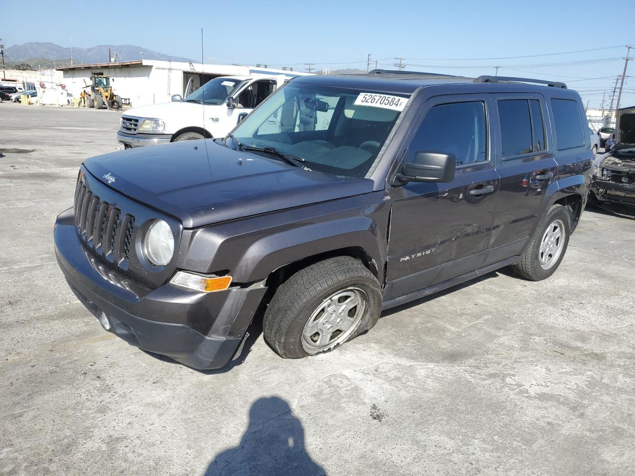 1C4NJPBBXED912841 2014 Jeep Patriot Sport